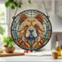 Chow Chow Stained Glass Effect Suncatcher